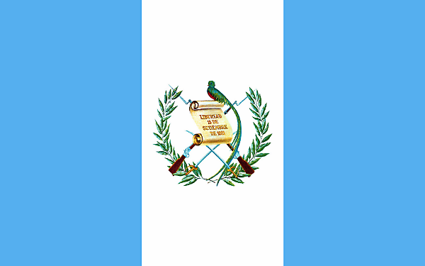 Bandera nacional de Guatemala